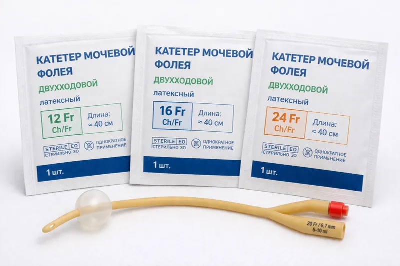 Катетер мочевой Фолея